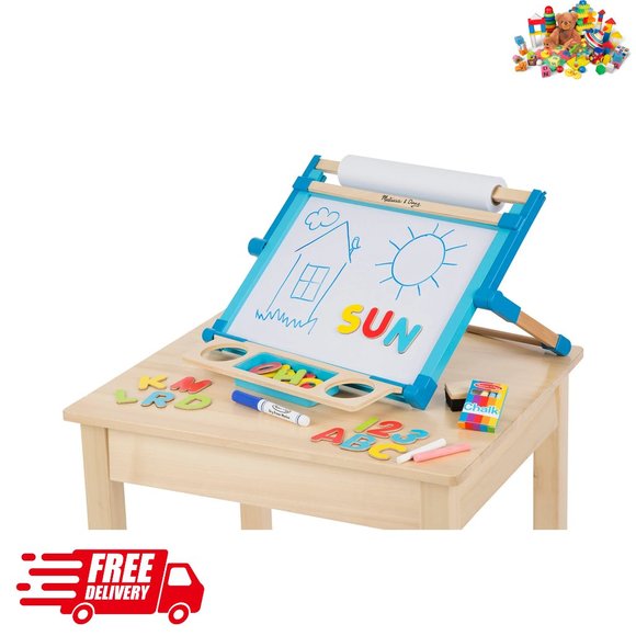 Double-Sided Magnetic Tabletop Easel, Children's toys, Learning Toys - Picture 4 of 9
